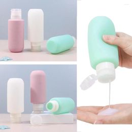Storage Bottles 200ml Silicone Split Bottle Protable Travel For Shower Gel Shampoo Refillable Empty Container