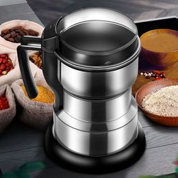 Grains Spices Cereal Coffee Dry Food Grinder Mill Grinding Machine Gristmill Home Flour Powder