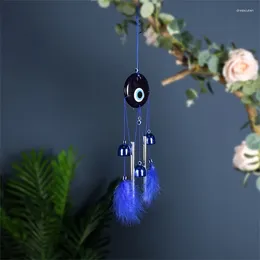 Decorative Figurines Blue Eye Dream Catchers For Home Bedroom Nursery Wall Decorations Car Pendant N84C