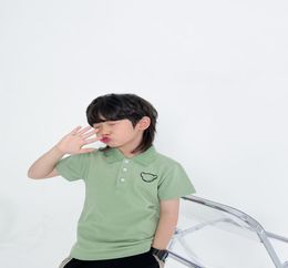 children039s polo shirts casual baby Summer Green Kids Boys Short Sleeve T Shirt Fashion children Cotton Breathable Clothes tee6857887