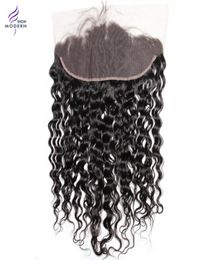 Wet and Wavy Brazilian Human Hair Lace Frontal Closure Brazilian Virgin Hair Weaves Brazilian Water Wave Ear to Ear Lace Frontal C3359167