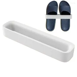 Kitchen Storage Wall Mounted Shoe Rack Strong Self Adhesive Shoes Holder Organiser Hanging Bathroom Box Slippers Hanger
