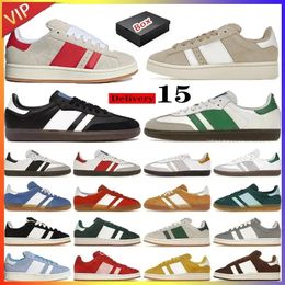 Scarpe designer scartine casual vegane per uomo allenatori di design cloud bianchi core black bonners collegiate gust verde sneaker sport piatti all'aperto 36-45