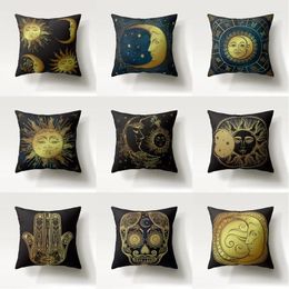 Pillow Nordic Pillowcase Home Decor Sun Moon Sofa Cover Ethnic Style Covers Living Room Decoration