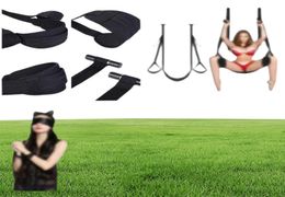 Adjustable Nylon Swing Seat Aerial Yoga Training Belt Fun Game Cushion Fitness Practicing Belt Swing Belt for Adults H10262212776