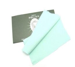 10pcslot Silver Cleaning Polishing Cloth For Cleaners Polish Jewellery Gift 17x17cm CL576220024505511