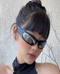 Sunglasses Moon Rectangular Women Men Vintage Outdoor Cycling Sports Hip Hop Punk Sun Glasses UV400 Trend6390460