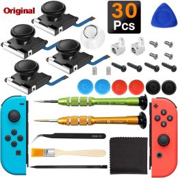 Accessories 30 In1 Joycon Joystick Replacement Kit for Nintendo Switch Ns Left Right Controller Repair Parts 3D Analogue Thumb Stick Accessory