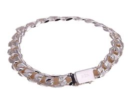 Fine 925 Sterling Silver BraceletXMAS New Style 925 Silver Chain Charm Bracelet For Women Men Fashion Jewelry Gift Link Italy Per6336201