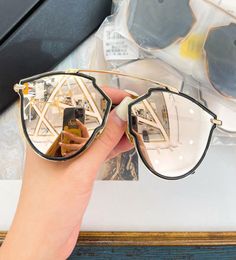 Womens Designer Sunglasses So Real Sunglass For Women Glass With Box Fashion Luxury Show Ladies Polarised UV Proof Eyewear Soreal 5131075