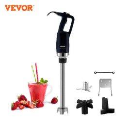 Blender VEVOR Effortless Commercial Immersion Blender Electric Professional Hand Mixer Variable Speed for Smoothie Egg White Ice Cream