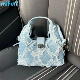 Waist Bags Mifuny Vintage Women's Trend Fashion Summer Soft Fabric Denim Mini Handbags Female Designed Elegant Tassel Shoulder