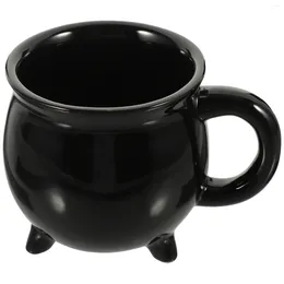 Mugs Ceramic Drinks Serving Mug Brew Cauldron Coffee Decorative Drinking Cup