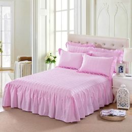 Bedding Sets Pure Cotton Quilted Bed Skirt Bedspread Thickened Non-Slip Sheet Mattress Cover Comforter