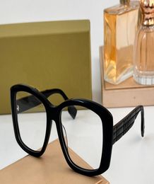 Optical Eyeglasses For Men Women Retro 4381 Style AntiBlue Light Lens Plate Titanium Frame With Box5431336