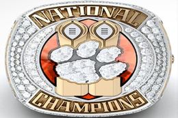 2018 2019 Clemson Tigers Final National Championship Ring Fan Men Gift Wholesale Drop Shipping6824912