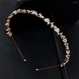 Headpieces Korean Wedding Alloy Small Flower Diamond Headband Bridal Headwear Accessories