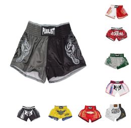 boxing personality shorts Breathable sports fitness Tiger Muay Thai fist pants running fights cheap shorts boxing4215857