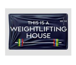 This is a Weightlifting House Flag 3x5Feet Decoration Flag With Brass Grommets 7795090