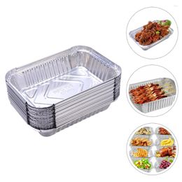 Take Out Containers 30Pcs Household Food Multi-function Boxes Barbecue Aluminium Foil Disposable Pot