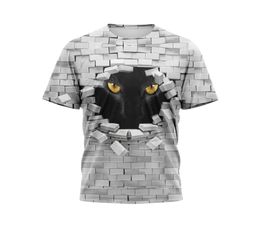 Men039s Unisex Tee T shirt 3D Print Graphic Optical Illusion Plus Size Short Sleeve Party Tops Streetwear Punk Gothic Round N8853159