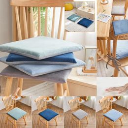 Pillow Memory Foam Chair Seat Thicken Super Soft Warm Dining Pad Non-Slip Student Patio Home Office S 1/6PCS