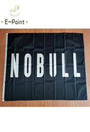 White Nobull Black Background Flag 35ft 90cm150cm Polyester flag Banner decoration flying home garden flag Festive gifts3998129