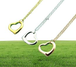 designer LOVE jewelry women Necklace luxury Heart Necklaces 925 silver Jewelry as gift with box 0016939798