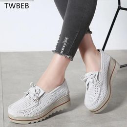 Casual Shoes Spring Women Flats Woman Platform Slip On Sneakers Suede Ladies Tenis Loafers Moccasins