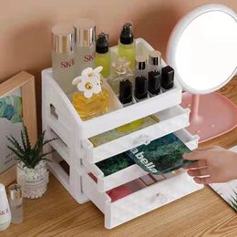 Storage Boxes Makeup Jewelry Women Cosmetics Organizer Drawer Care Home Skin 2024 Box Case Cosmetic Beauty Durable Waterproof