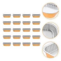 Disposable Cups Straws Baking Cupcake Aluminium Pans Containers Cup Dessert Lids Liners Muffin Square Pan Cake Lid Tin Pudding Mould Food