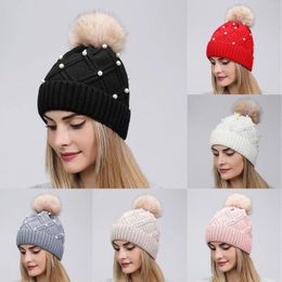 Ball Caps Winter Hats For Men Women Hat Warmer Casual H Crochet Multicolor Knit Baseball Cold Weather Headgear