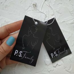 accessories Customise Tags With Logo Garment Swing Tag Paper Label Custom Hang Tag Print Labels Clothing Label Tag