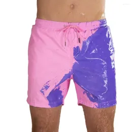 Set di biancheria da letto scolorimento creativo Trunks Trunks Pantaloni da spiaggia europeo e americano di grandi dimensioni Shorts di colore caldo