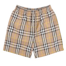 Summer Fashion Men's Designer Shorts Quick Drying Swimwear Street Wear Striped plaid Men's Shorts Clothing Printed Board Beach Pants Size M-3XL A304