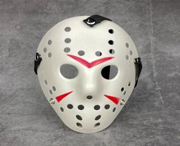 Retro Jason Mask Horror Funny Full Face Masks Bronze Halloween Cosplay Costume MasqueradeMasks Hockey Party Easter Festival Suppli2195004