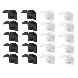 Hooks 10pcs/set Wall Rack Entryway Hat Organiser Hanger Heavy Duty Shelf Multi-use Clothes Hanging