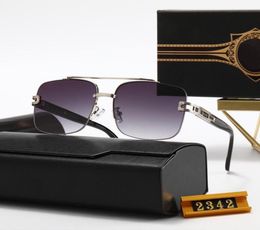 Luxurious Designer Vintage Sunglasses Woman Polarised Fashion Mens Sunglasses Mach Polygon Metal Goggle Sun Glasses UV400 Unique O1288144