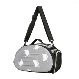 Cat Carriers Portable Pet Bag Travel Duffel Bags For Traveling Backpacks Carry On Eva Carrying Shoulder