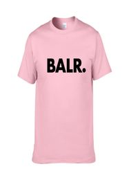 Fashion2018 new summer brand BALR clothing Oneck youth men039s Tshirt printing Hip Hop tshirt 100 cotton fashion men Tshi4869568