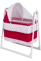 Rocking Mother Side Baby Cribs Cradle naturally dyed high quality fast delivery97978444166384