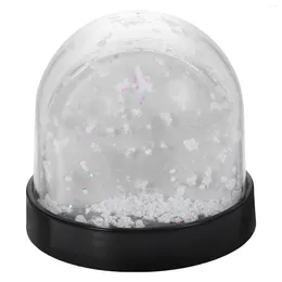 Frames Snow Globe Po Frame Picture Insert Sublimation Mini Globes For Display Miniature