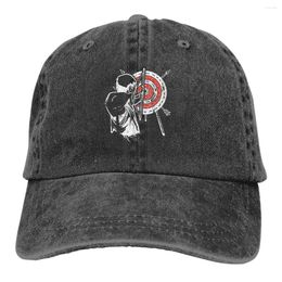 Ball Caps Pure Colour Dad Hats Shoot The Target Women's Hat Sun Visor Baseball Archery Sports Peaked Cap