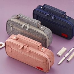 Storage Bags Large Capacity Pencil Case Kawaii Cute Cases Pens School Supplies Stationery Box Students Pouch