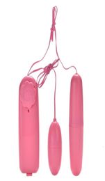 Sex toy massager Adult Pink Jump Egg Vibrator Double Vibrating Eggs Massager Dot Bullet for Women Products317y5751621