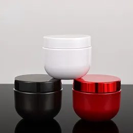 Storage Bottles 160ml Facial Cream Jar Cosmetic With Lid Refillable Bottle Travel Portable PET Plastic Box Makeup Container