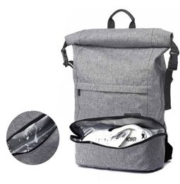 TUGUAN Waterproof Men039s Backpack Large Capacity 17 Inch Laptop Backpack Multifunctional Foldable Travel Bags For Teenage Boys7126968
