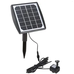 Garden Decorations Solar Powered Fountain Pump Water With Adjustable Panel DIY Birdbath Outdoor Kit