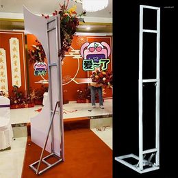 Decorative Flowers Folding /detachable Kt Board Bracket Wedding Background Frame Scene Layout Party Arches Flower Stand Props