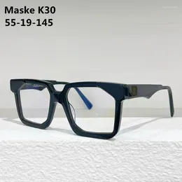 Sunglasses 2024 Maske K30 Durable Square Irregular Men Fashion Cool Original Classic Designer Acetate Solar Glasses With Case